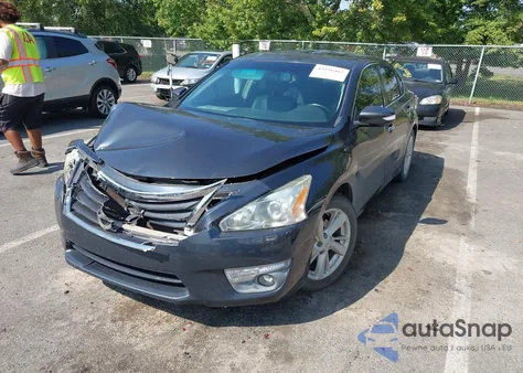 2013 Nissan Altima 2.5 Sl из США, поврежденный, VIN 1N4AL3AP8DN586275